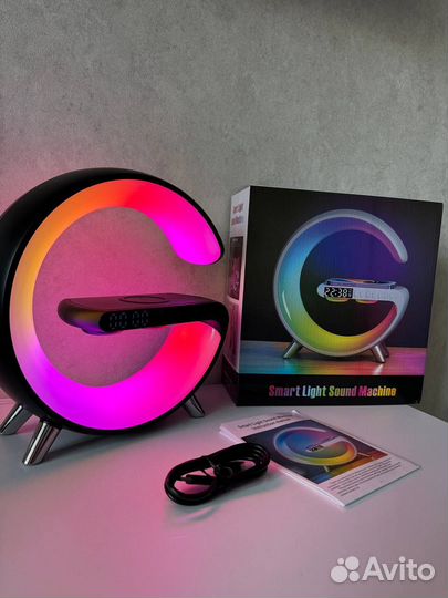 Умная лампа 8в1 с Блютуз колонкой и RGB подсветкой