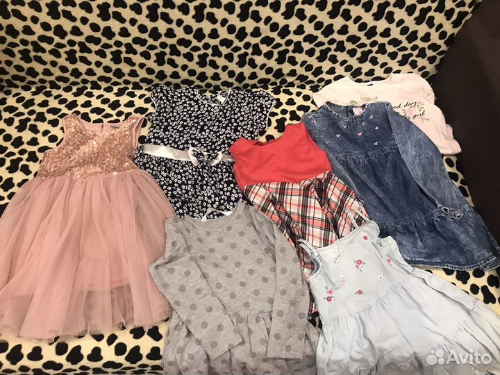 Вещи пакетом для девочки 110-116