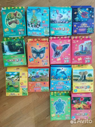 Пазлы 3Д