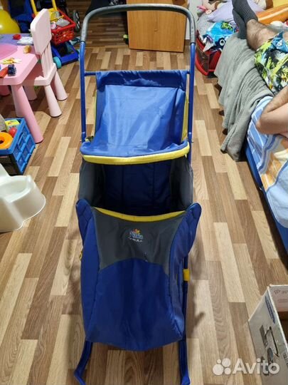 Детские санки коляска бу