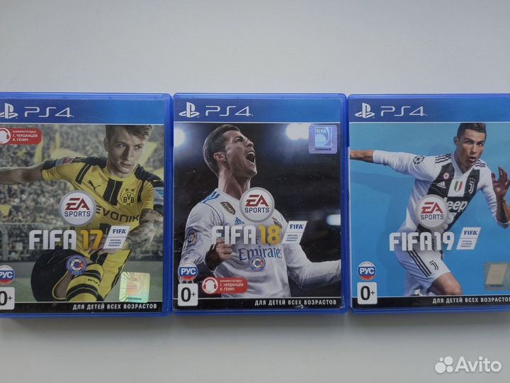 Fifa 17, 18, 19 PS 4