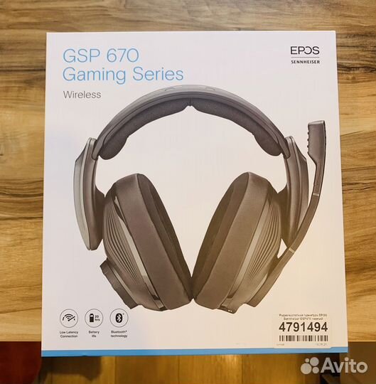 Беспроводные наушники epos sennheiser GSP 670