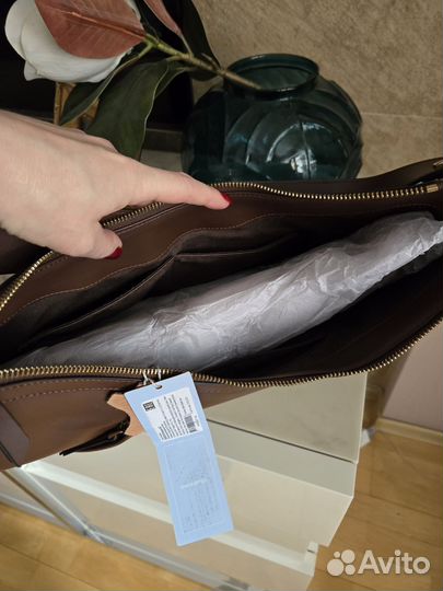 Сумка Ekonika новая натуральная кожа