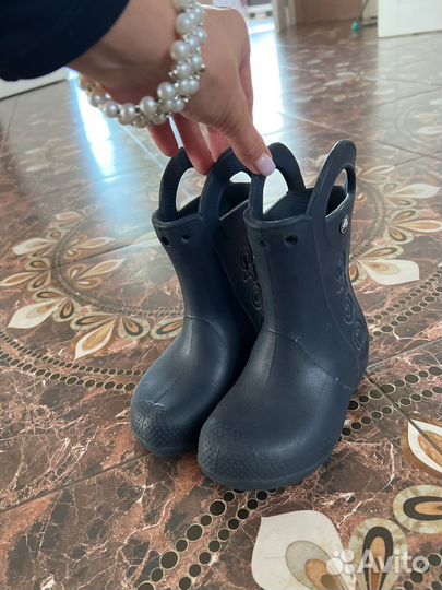 Резиновые сапоги crocs c 11