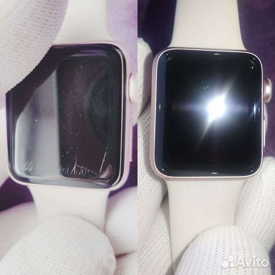 Полировка экранов, Apple Watch, смарт-часов