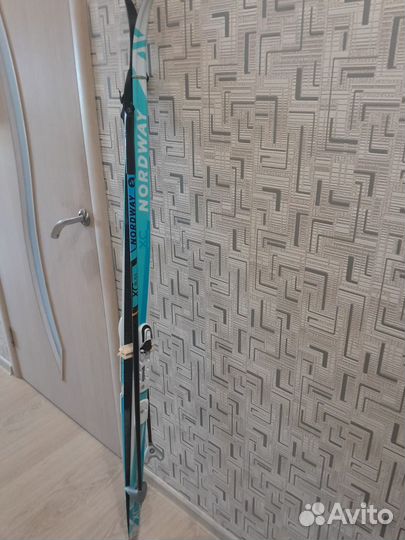 Лыжи детские с ботинками 36