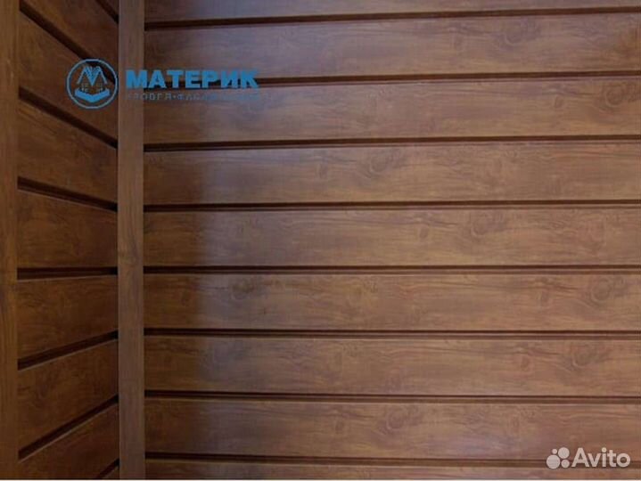 Сайдинг металлический Евро Брус