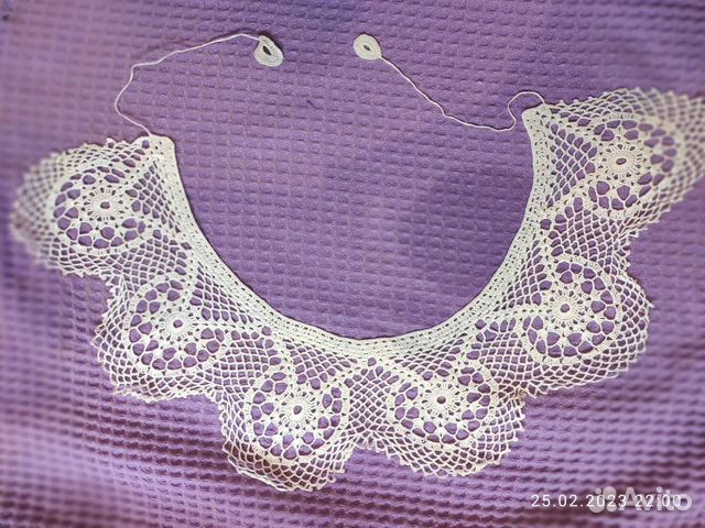 Кружевной воротник, манжеты