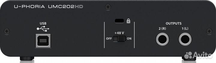 Behringer U-phoria studio PRO -комплект для записи
