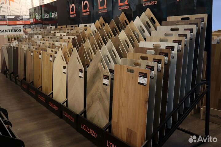 Кварвиниловая плитка под ключ