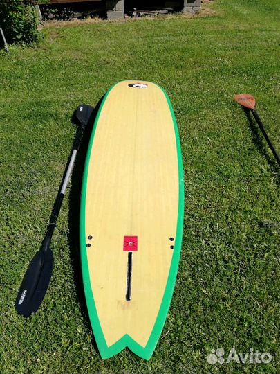 SUP доска жёсткий 315х75, комплект