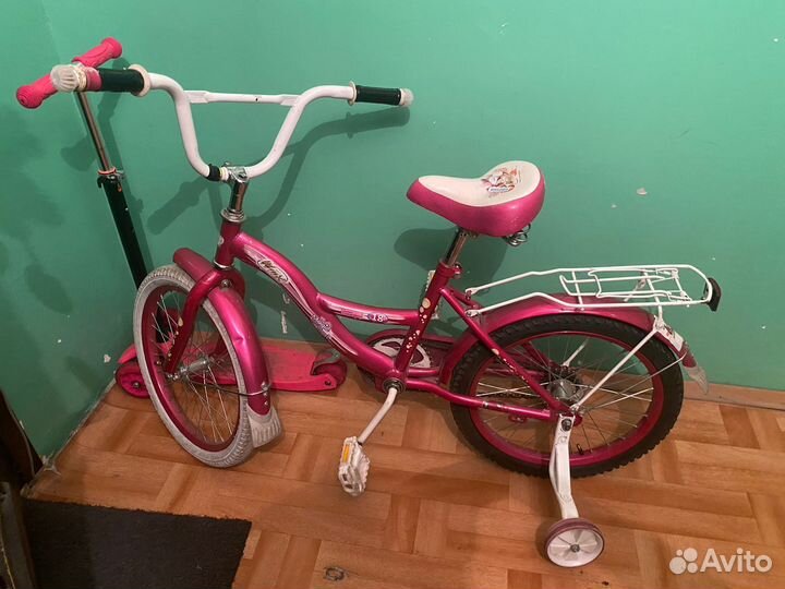 Велосипед детский для девочки