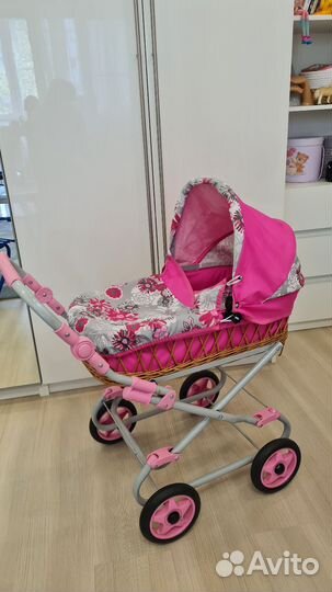 Коляска кукольная