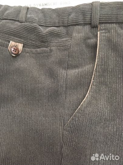 Вельветовые мужские брюки 60-62
