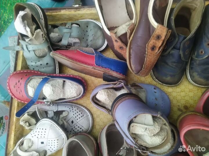 Коллекция Обувь детская. СССР винтаж
