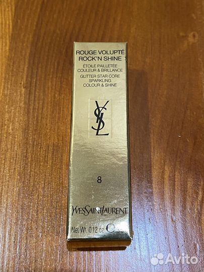 YSL помада rock'N RED