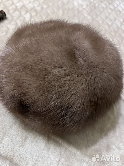 Берет норковый