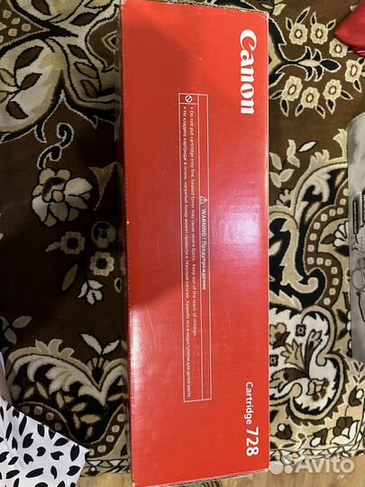 Катриджи для принтера canon 728