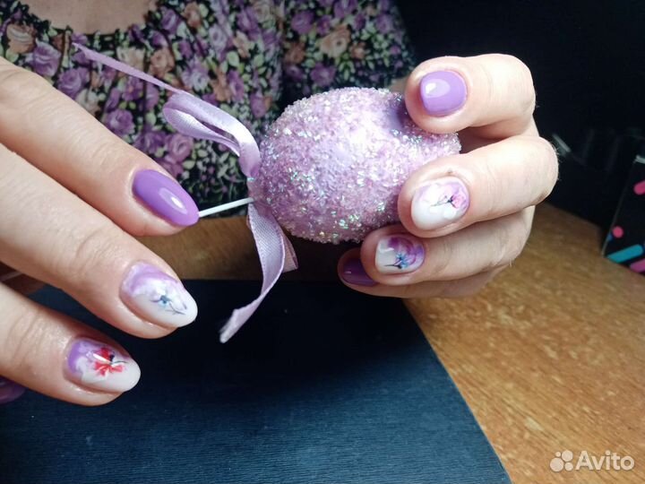 Маникюр, покрытие гель-лак