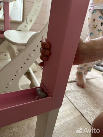 Стол растущий икеа Микке плюс растущий стул