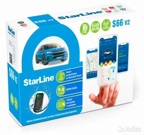 StarLine S66v.2 автозапуск с телефона