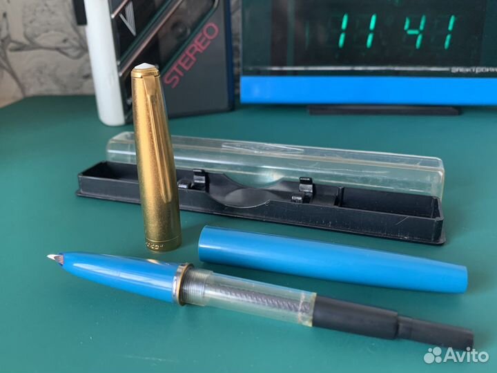 Перьевая авторучка «Союз» с золотым пером