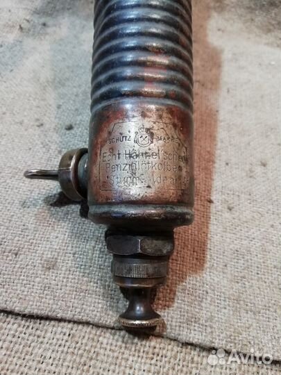 Старинный керосиновый паяльник 19 век