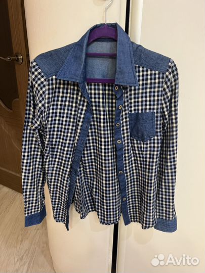 Рубашка в клетку