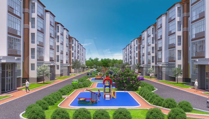 2-к. квартира, 74,6 м², 1/5 эт.