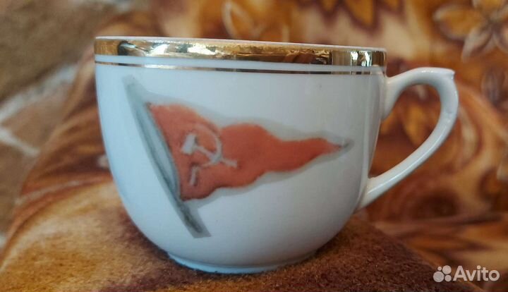 Фарфоровая чашка СССР