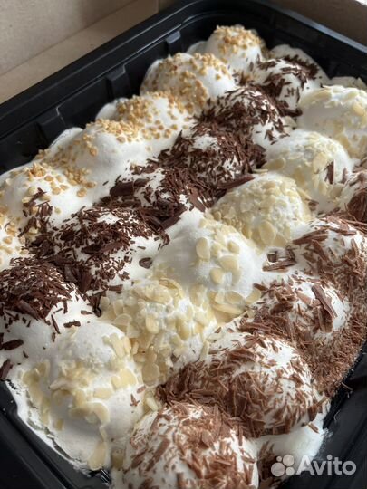 Профитроли с пломбирным муссом