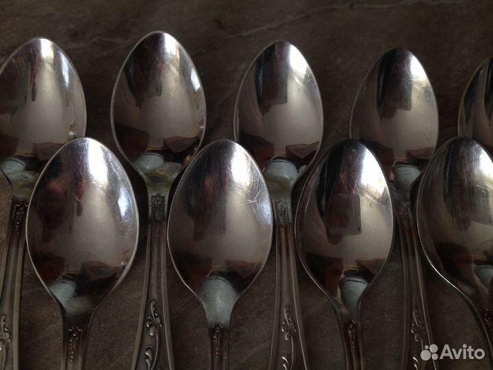 Мельхиоровые кофейные (маленькие) ложки