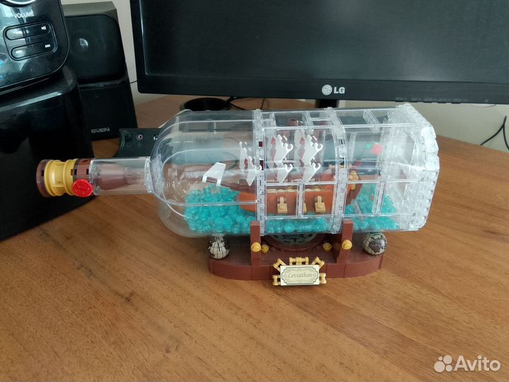 Lego 21313 Корабль в бутылке Оригинал