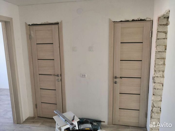 Установка входных и межкомнатных дверей