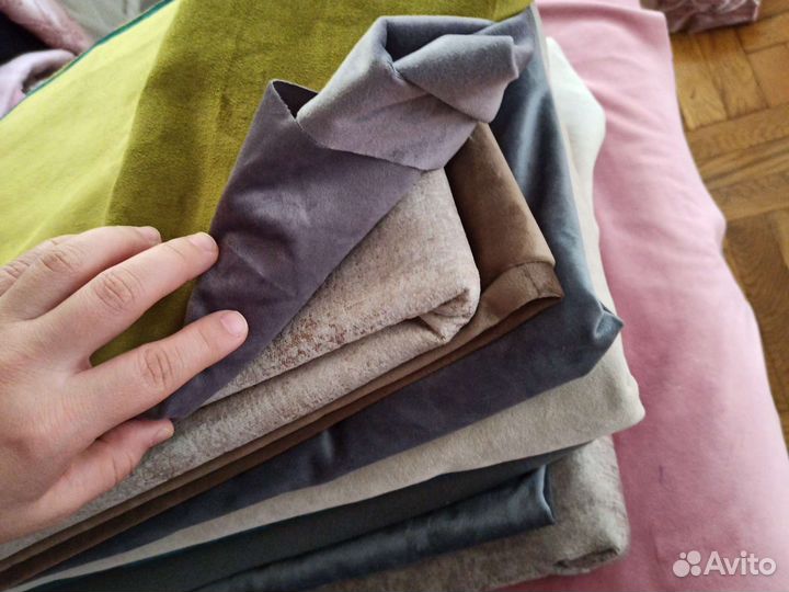 Материалы, ткани, отрезки