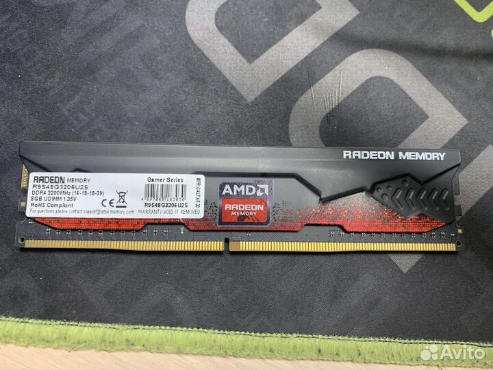 Оперативная память sodimm AMD Radeon R9 8gb