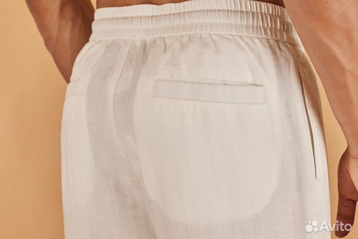 Летние брюки Eleventy из шёлка и льна