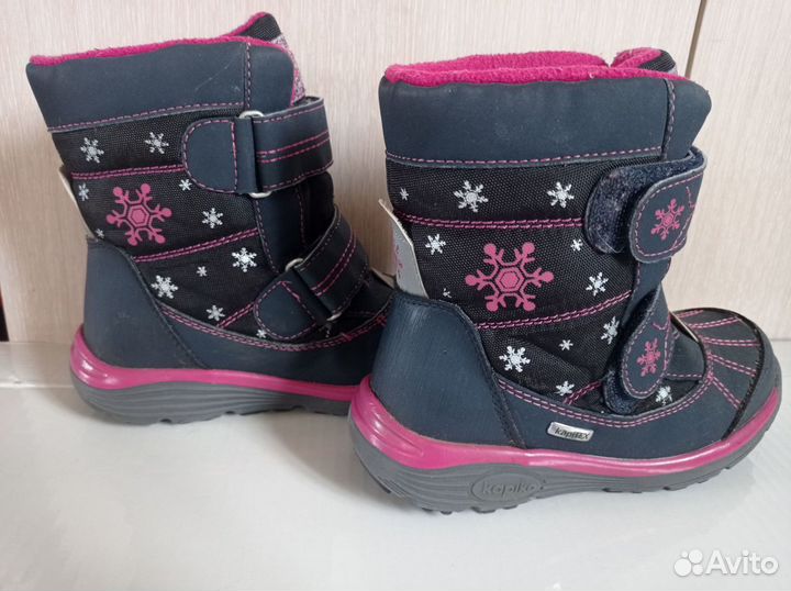 Зимние ботинки для девочки (Мембрана Kapika) Р. 31