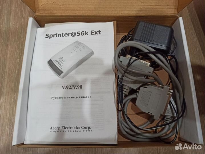 Fax Modem Sprinter 56k