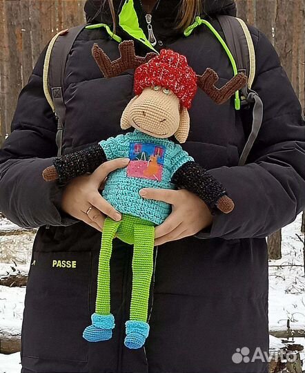 Вязаные игрушки ручной работы