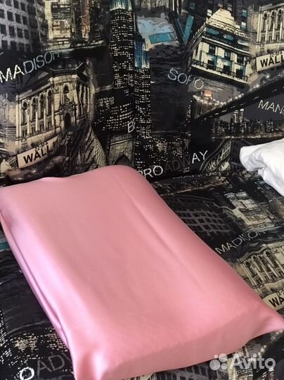 Натуральная шелковая наволочка