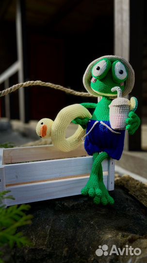 Вязанная игрушка ручной работы