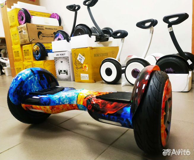 Современный гироскутер WoLong 10.5 Smart Ultra