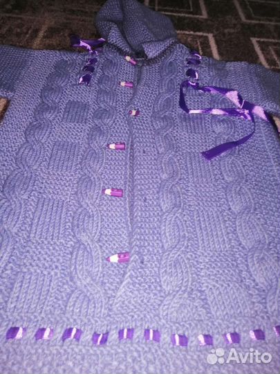 Конверт вязаный