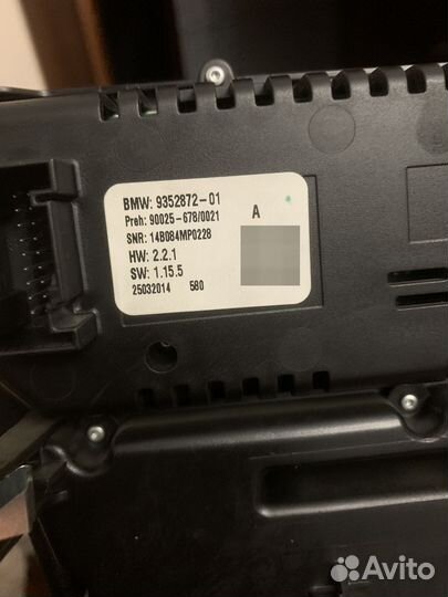 Дисплей на бмв f кузов