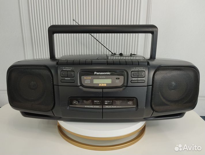 Громкий японский panasonic rx-dt 30, хорош