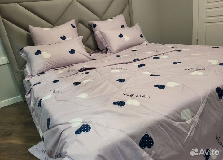 Новое постельное белье с одеялом