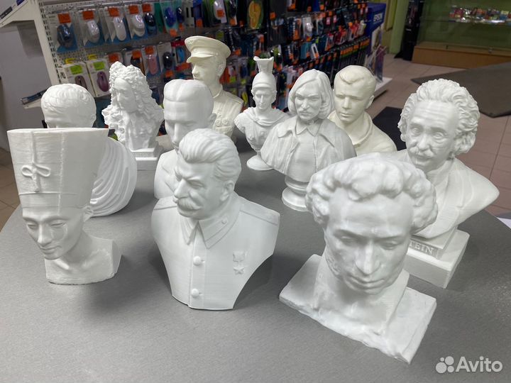 Бюсты из пластика