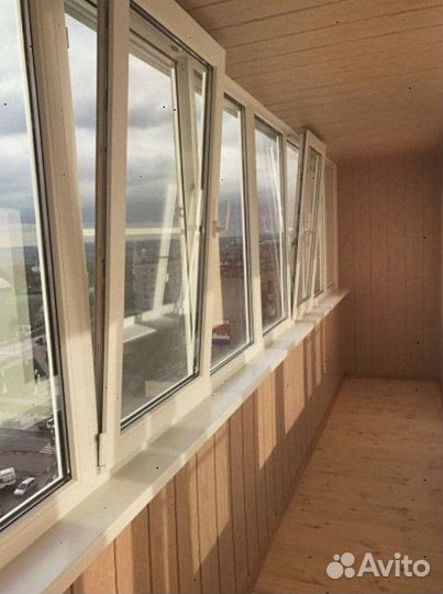 Окна на балкон лоджию