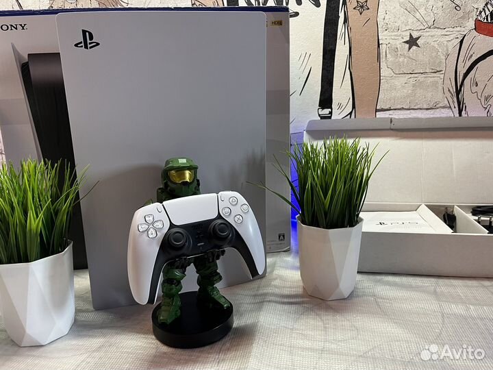 Sony PlayStation 5 с дисководом +700 топ игр